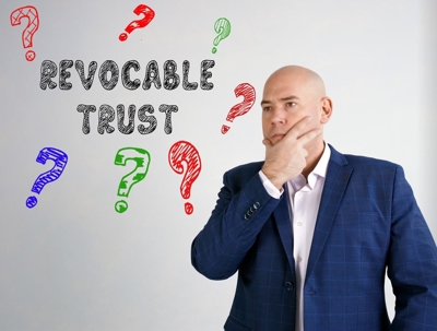 Revocable trust with ? marks